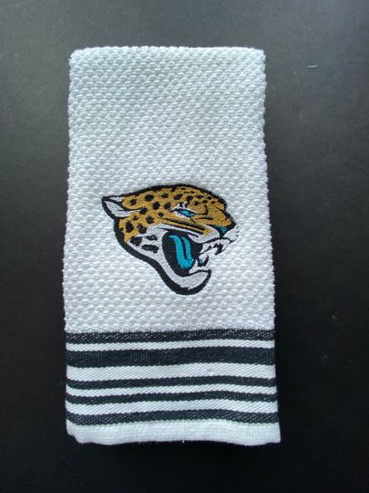 football Jacksonville Jaguars embroidered towel