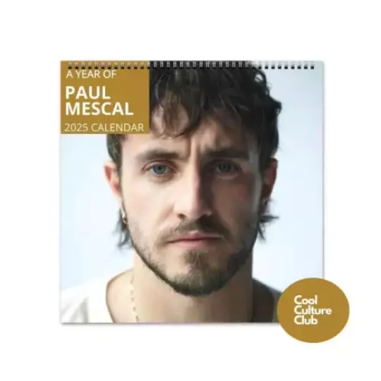 Paul Mescal Calendar Vol.2 - 2025 Calendar