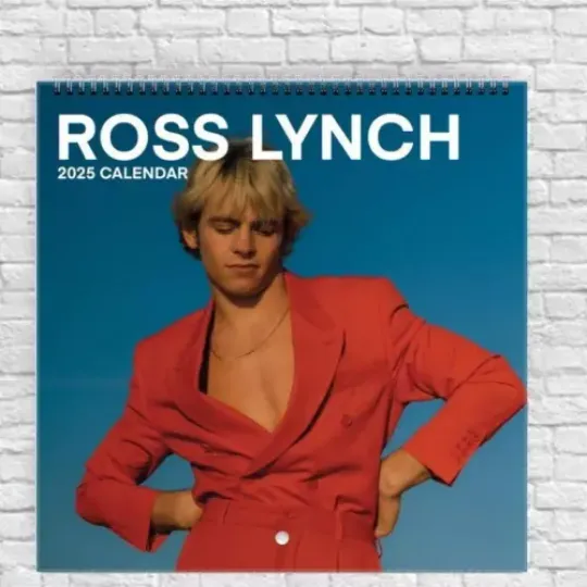Ross Lynch  2025 Wall Calendar, Perfect Calendar Gift for Ross Lynch  Fans