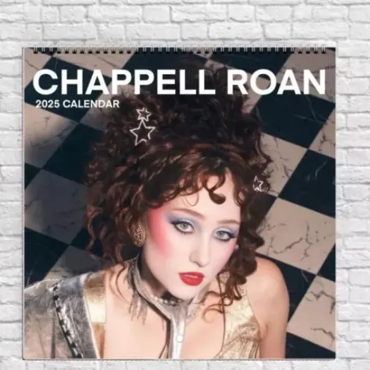 Chappell Roan  2025 Wall Calendar, Perfect Calendar Gift for Chappell Roan  Fans