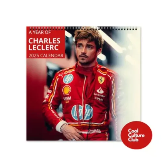 Charles Leclerc 2025 Wall Calendar, Perfect Calendar Gift for Charles Leclerc 2
