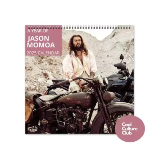 Jason Momoa 2025 Wall Calendar, Perfect Calendar Gift for Jason Momoa Fans