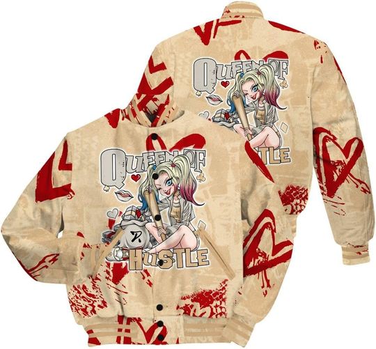 Dunkare Shirt For Dunk Low Strawberry Waffle Jacket, Streetwear Varsity Jacket, Sneakers Make Story Graphic Luxury Baseball Varsity Jacket