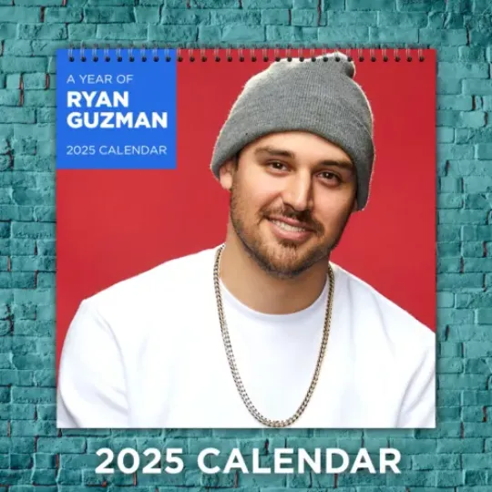 Ryan Guzman 2025 TV And Film Stars Calendar