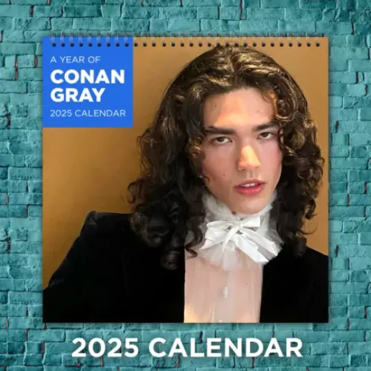 Conan Gray 2025 Pop Music Stars Calendar, Singer Calendar
