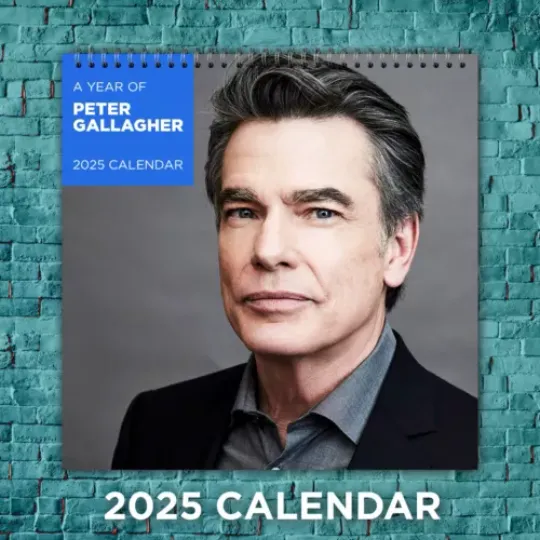 Peter Gallagher 2025 TV & Film Stars Calendar, Actor Calendar