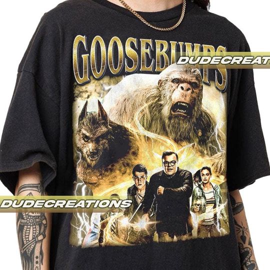 Limited Goosebumps Vintage T-Shirt, Shirt Gift For Woman and Man Unisex T-Shirt
