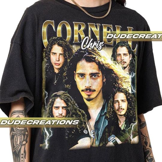 Limited Chris Cornell Vintage T-Shirt, Shirt Gift For Woman and Man Unisex T-Shirt