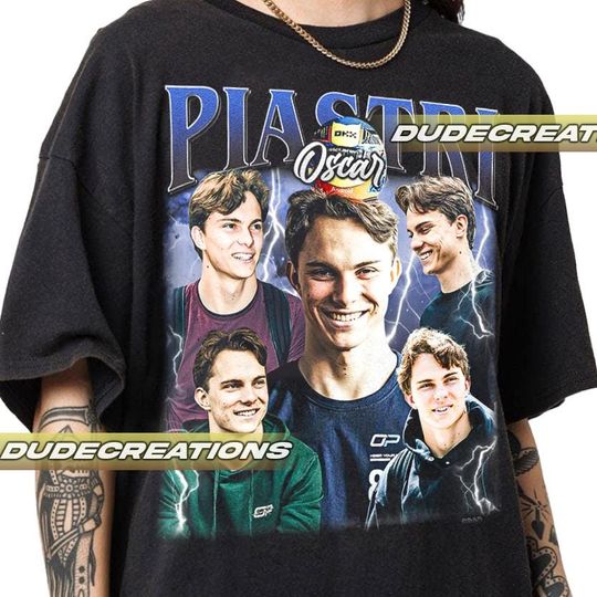 Limited Oscar Piastri Vintage T-Shirt, Shirt Gift For Woman and Man Unisex T-Shirt