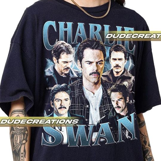 Limited Charlie Swan Vintage T-Shirt, Shirt Gift For Woman and Man Unisex T-Shirt