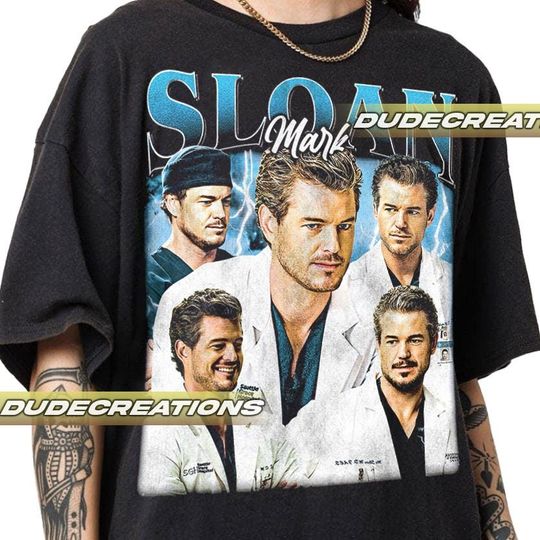 Discover Limited Mark Sloan Vintage T-Shirt, Shirt Gift For Woman and Man Unisex T-Shirt