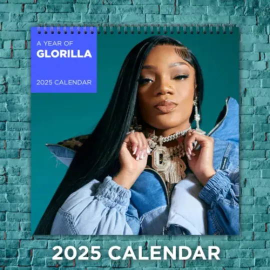 GloRilla 2025 Music Calendar, Celebrity Calendar, Fan Gift
