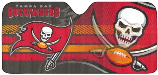 Fanmats Team Promark football Tampa Bay Buccaneers Car Truck Folding Sunshade