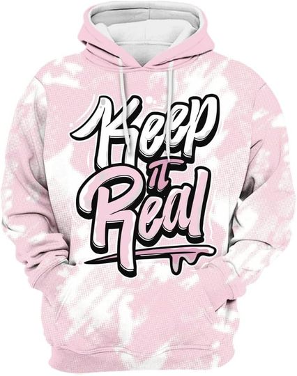 Dunkare Orchid 4s 3D Hoodie, Go with Orchid 4s 3D Hoodie - Keeping It Reals Shirt Unisex Oufit All Over Print Unisex Hoodie