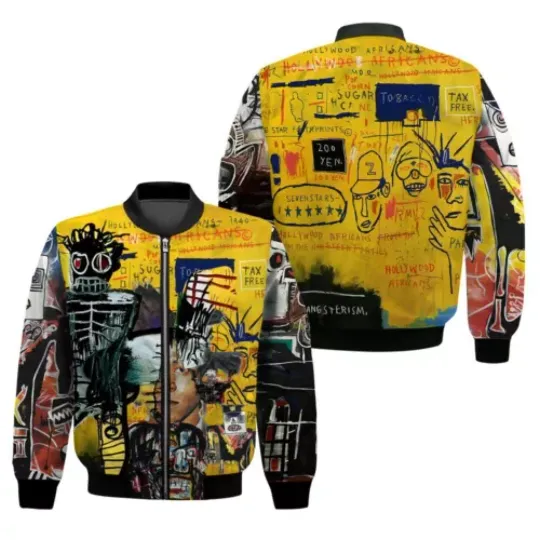 J Michel Bsq Men's Bomber Jacket