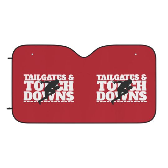Football is Life Car Sun Shades, Sports Fan Auto Window Shade, Car Accessories, Father's Day Present, Gift for Him
