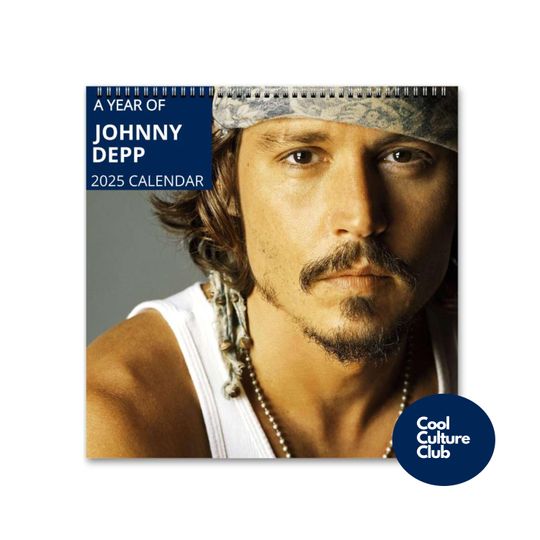 Johnny Depp Calendar Vol.2 - 2025 Calendar, Wall Calendar 2025, Planner 2025, Johnny Depp Fan Giftft
