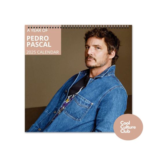 Pedro Pascal Calendar Vol.1 - 2025 Calendar, Wall Calendar 2025, Planner 2025, Pedro Pascal Gift
