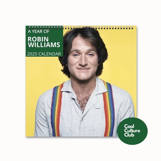 Robin Williams Calendar Vol.1 - 2025 Calendar, Wall Calendar 2025, Planner 2025, Robin Williams Fan Gift