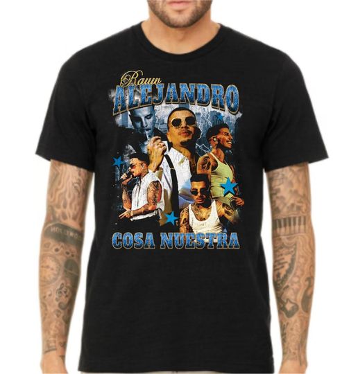 Rauw Alejandro Cosa Nuestra Exclusive 2025 Concert T-Shirt