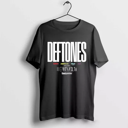 Deftone 2025 North American Tour Gift For Fan T-shirt