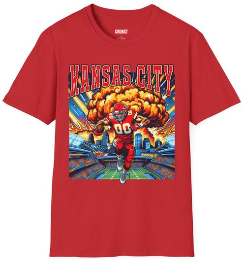 Vintage Kansas City Chiefs T-Shirt, football Football Shirt, Super Bowl Night Tee, Men's Game Day Apparel, Retro Football Fan Gift, Kansas City
