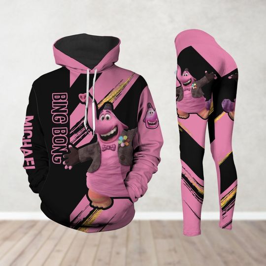 Custom Inside Out Bing Bong Hoodie For Men Women, Disney Bing Bong Women's Leggings, Disneyland Trip, Inside Out Family Party Shirt