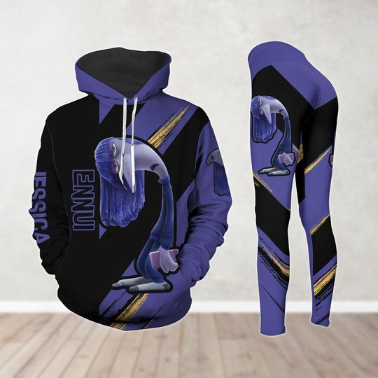 Custom Inside Out Ennui Hoodie, Disney Ennui Women's Leggings, Ennui  Lover Gifts, Disneyland Trip Shirt, Inside Out Family Party Shirt