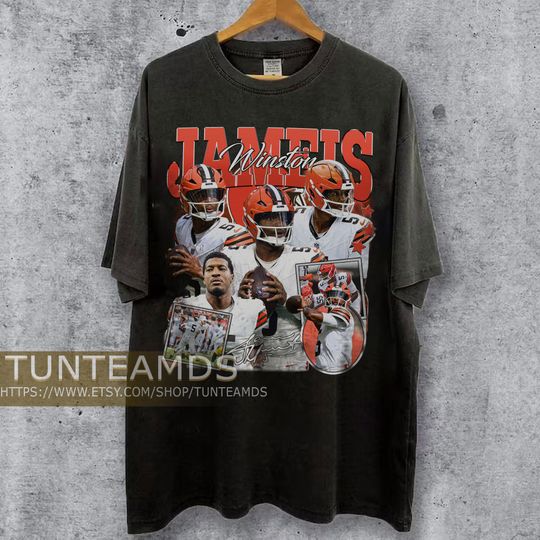 Vintage Jameis Winston Shirt, Sweatshirt , Football shirt, Classic 90s Graphic Tee, Unisex, Vintage Bootleg, Oversized Tshirt, Fan Gift