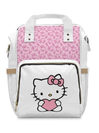 Hello Kitty Diaper Backpack | Cartoon Backpack | Go to School Gift