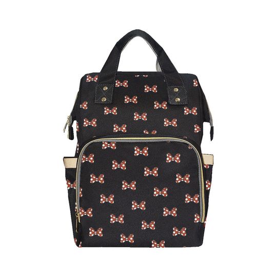 Minnie Mouse Bows Diaper Bag Backpack | Minnie Mouse Backpack | Disney Diaper Bag  Disney Backpack  Minnie Mouse Bag  Disney Diaper Backpack