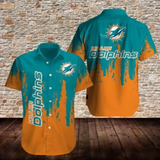 Discover Miami Football Team Dolphinss Hawaiian Shirt