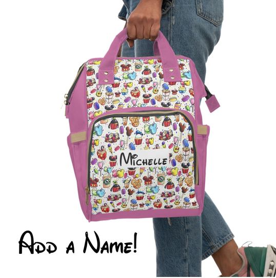 Disney Park Snacks Diaper Backpack | Cartoon Backpack | Go to School Gift