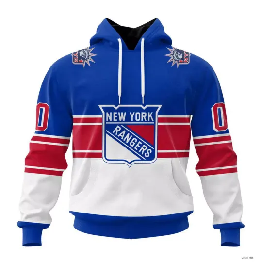 New York Rangers Personalized Alternate Concepts Kits 3D Hoodie