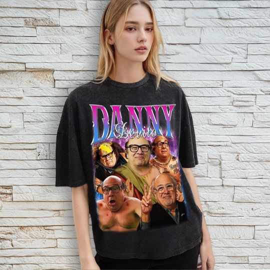 Danny DeVito Vintage T-Shirt, Retro 90's Graphic Tee, Always Sunny Shirt, Comedy Legend, DeVito Fan Gift, Danny Devito , Unisex Tee
