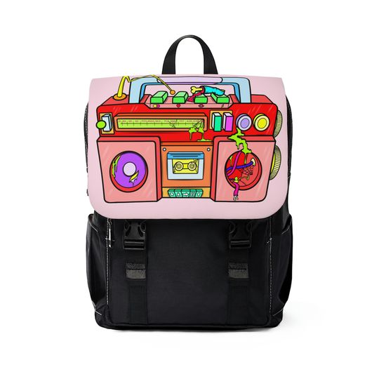 Retro Unisex Casual Shoulder Backpack