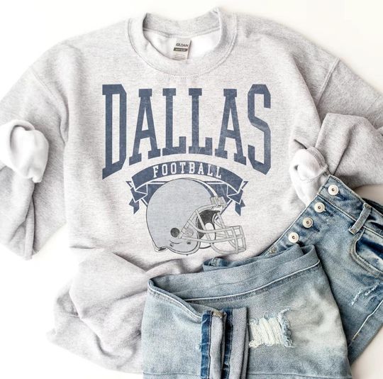 Custom football Vintage football Gildan sweatshirt football pullover city football retro sweatshirt unisex football crewneck Viral tiktok football sweater