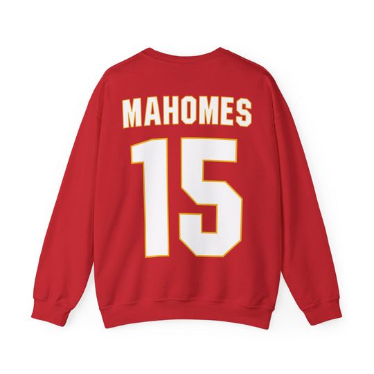 Patrick Mahomes Bootleg Sweatshirt Jersey - football Graphic Tee, Unisex Crewneck, Vintage Apparel, Football Fan Gift, Kansas City Football