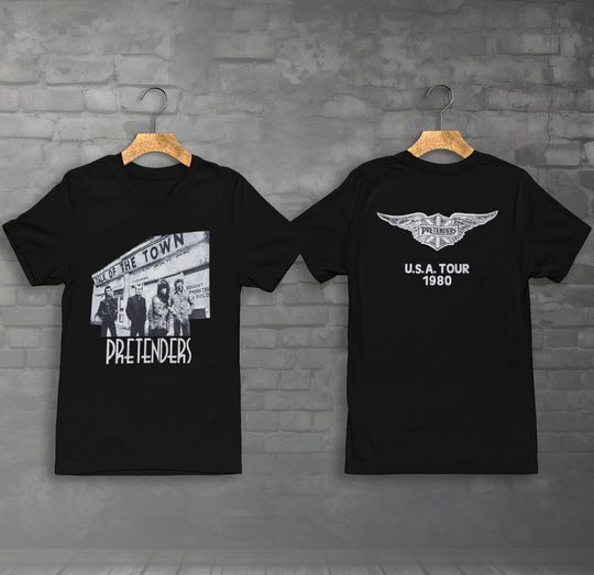 80's Pretenders Tour Unisex Music T-Shirt, Music T-Shirt