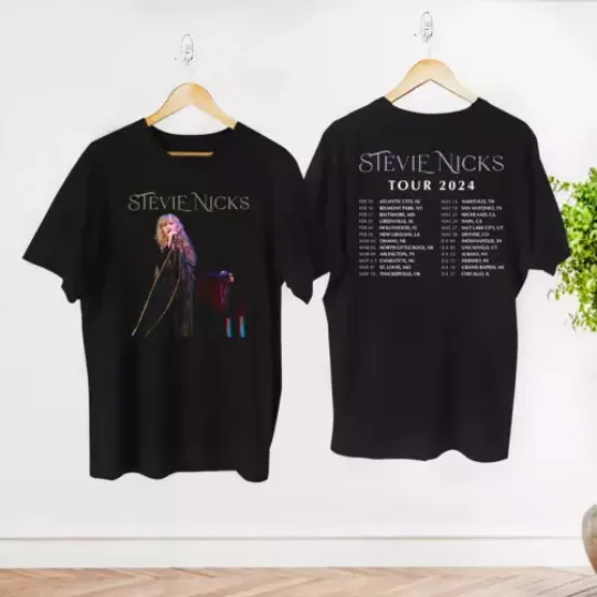 90s Vintage Stevie Nicks Music T-Shirt, 2024 Stevie Nicks Tour Live In Concert Music T-Shirt