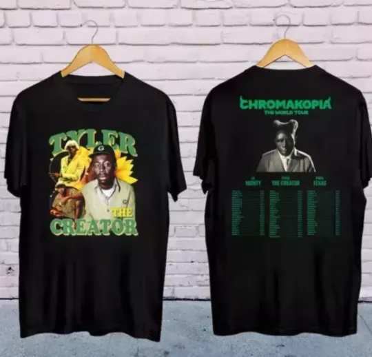 2025 Tour Tyler the Creator Chromakopia T-Shirt, Music T-Shirt
