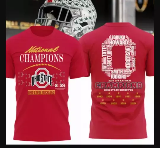 2025 College Football National Champions O.h.i.o shirt