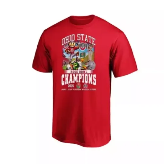 Rose Bowl Game Champions Ohio State Beat Oregon T-Shirt 2025