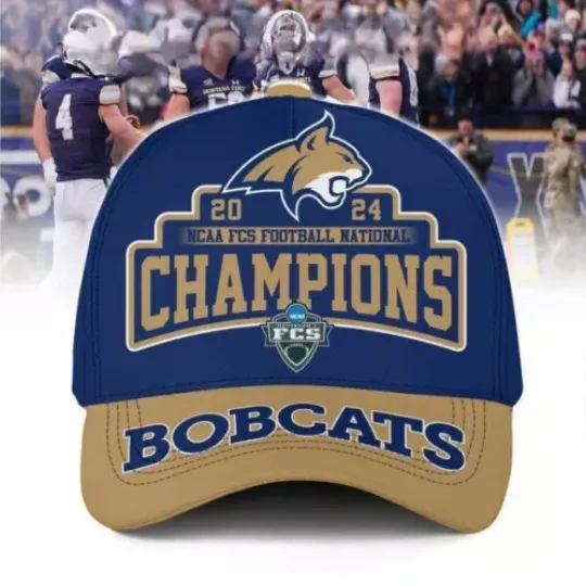 Discover Bobcats NCAA FCS Football National Champions For Fans Limited Edition Baseball Cap