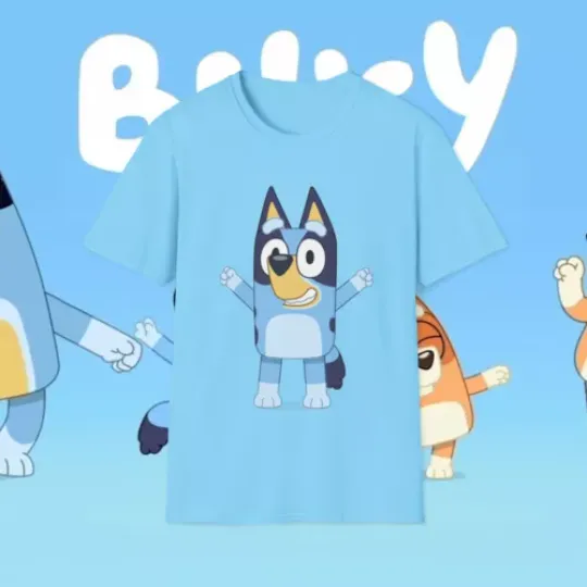 BlueyDad Bandit Bingo Chilli Unisex T-Shirt