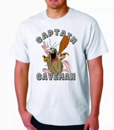 CAPTAIN CAVEMAN T-SHIRT