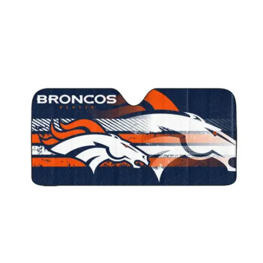 New football Denver Broncos Car Truck Windshield Folding SunShade Large Size