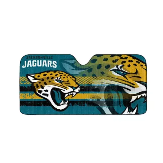 New football Jacksonville Jaguars Car Truck Windshield Folding Sun Shade Large Size