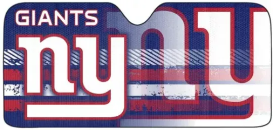 Fanmats Team Promark football New York Giants Car Truck Folding Sunshade