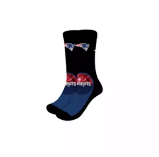 New England Patriots football Socks Team Football Colors One Size US SHIP in 1 Day🍁